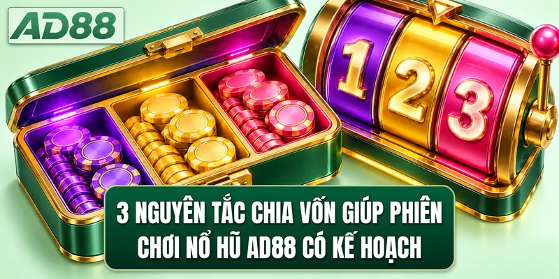3 nguyên tắc chia vốn giúp phiên chơi nổ hũ AD88 có kế hoạch
