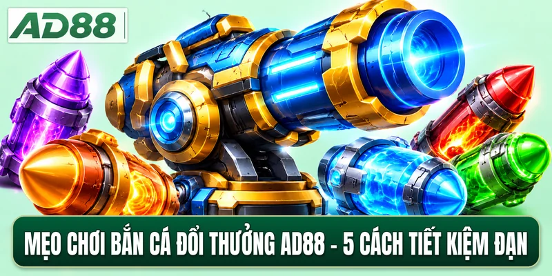 Mẹo Chơi Bắn Cá Đổi Thưởng AD88 - 5 Cách Tiết Kiệm Đạn