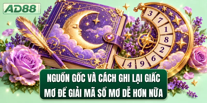 Nguồn gốc và cách ghi lại giấc mơ để giải mã sổ mơ dễ hơn nữa
