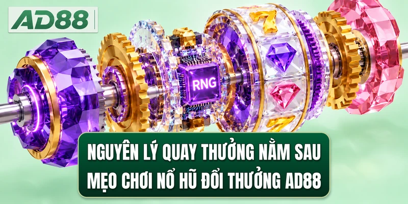 Nguyên lý quay thưởng nằm sau mẹo chơi nổ hũ đổi thưởng AD88