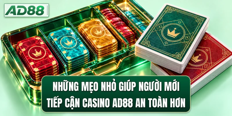 Những mẹo nhỏ giúp người mới tiếp cận casino AD88 an toàn hơn