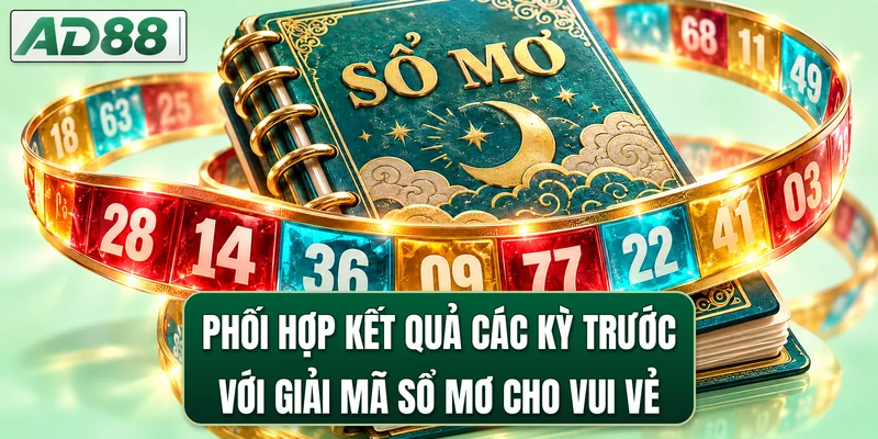 Phối hợp kết quả các kỳ trước với giải mã sổ mơ cho vui vẻ