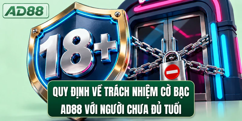 Quy định về trách nhiệm cờ bạc AD88 với người chưa đủ tuổi