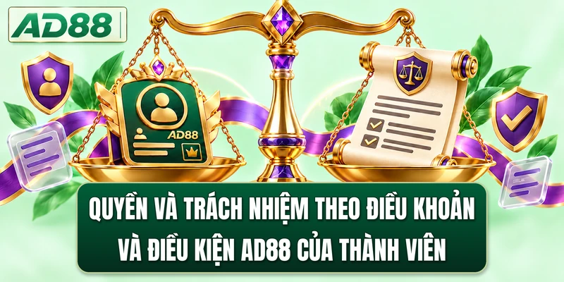 Quyền và trách nhiệm theo điều khoản và điều kiện AD88 của thành viên